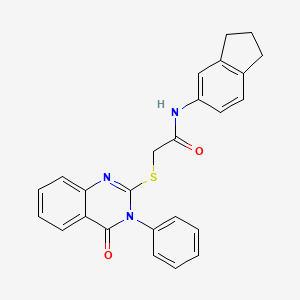 molecular formula C25H21N3O2S B1663227 ML143 CAS No. 852177-28-7