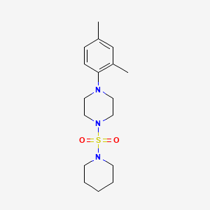B1663231 1-(2,4-Dimethylphenyl)-4-(1-piperidinylsulfonyl)piperazine CAS No. 692762-00-8