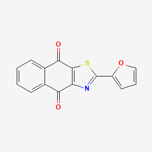 molecular formula C15H7NO3S B1663274 INO5042 