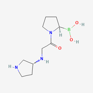 molecular formula C10H20BN3O3 B1663283 Dutogliptin CAS No. 852329-66-9