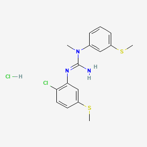 molecular formula C16H19Cl2N3S2 B1663289 CNS-5161 hydrochloride 