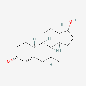 molecular formula C₁₉H₂₈O₂ B1663297 Trestolone CAS No. 3764-87-2