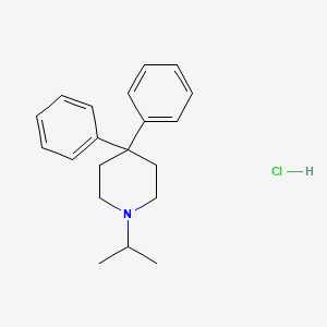 molecular formula C₂₀H₂₆ClN B1663306 Prodipine hydrochloride CAS No. 31314-39-3
