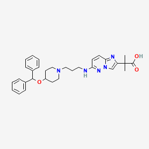 molecular formula C31H37N5O3 B1663307 Bamirastine CAS No. 215529-47-8