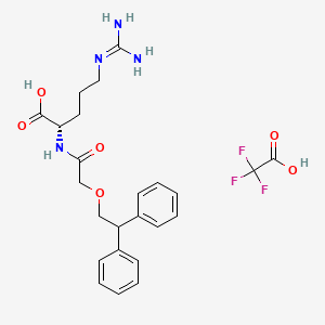 molecular formula C₂₄H₂₉F₃N₄O₆ B1663318 SB290157 trifluoroacetate CAS No. 1140525-25-2