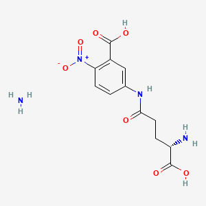 molecular formula C12H16N4O7 B1663323 Einecs 264-418-7 CAS No. 63699-78-5