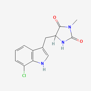 molecular formula C₁₃H₁₂ClN₃O₂ B1663335 Necrostatin 2 racemate CAS No. 852391-15-2