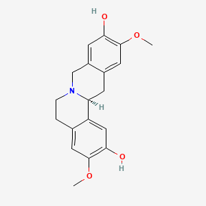 molecular formula C19H21NO4 B1663338 Govadine CAS No. 60342-43-0