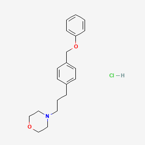 molecular formula C20H26ClNO2 B1663345 Fomocaine hydrochloride CAS No. 56583-43-8