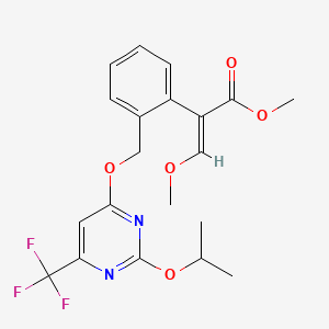 molecular formula C20H21F3N2O5 B1663348 Fluacrypyrim CAS No. 229977-93-9