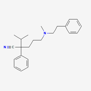 molecular formula C23H30N2 B1663351 Emopamil CAS No. 78370-13-5