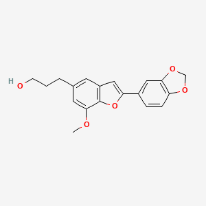 molecular formula C19H18O5 B1663352 Egonol CAS No. 530-22-3