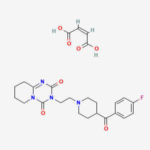 molecular formula C25H29FN4O7 B1663356 DV-7028 CAS No. 133364-63-3