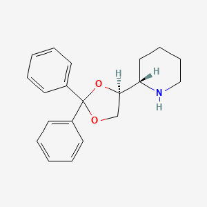 molecular formula C20H23NO2 B1663360 Dexoxadrol CAS No. 4741-41-7