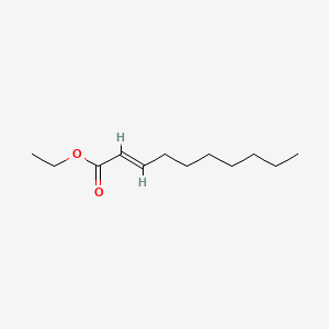 molecular formula C12H22O2 B1663362 Ethyl trans-2-decenoate CAS No. 7367-88-6