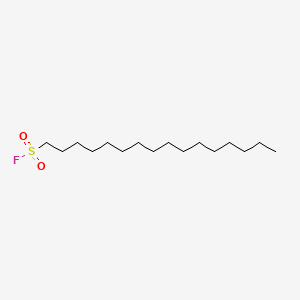 B1663388 Hexadecanesulfonyl fluoride CAS No. 86855-26-7