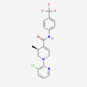 molecular formula C19H17ClF3N3O B1663396 a-993610 