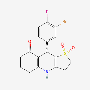 molecular formula C17-H15-Br-F-N-O3-S B1663399 A-278637 CAS No. 227609-66-7