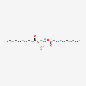 molecular formula C23H44O5 B1663411 1,2-Didecanoylglycerol CAS No. 82950-64-9