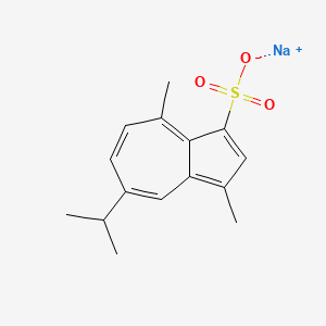 molecular formula C₁₅H₁₇NaO₃S B1663421 Sodium gualenate CAS No. 6223-35-4