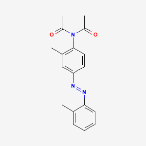 molecular formula C18H19N3O2 B1663434 Diacetazotol CAS No. 83-63-6