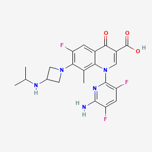 molecular formula C₂₂H₂₂F₃N₅O₃ B1663451 KPI-10 free base CAS No. 888032-58-4