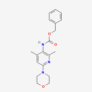 molecular formula C₁₉H₂₃N₃O₃ B1663474 Potassium Channel Activator 1 CAS No. 908608-06-0
