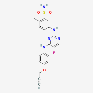 molecular formula C20H18FN5O3S B1663476 Jak-IN-10 
