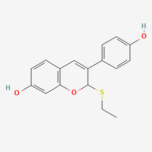 molecular formula C17H16O3S B1663477 Anti-inflammatory agent 1 