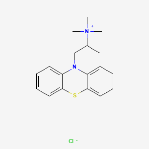 molecular formula C18H23ClN2S B1663478 Thiazinamium chloride CAS No. 4320-13-2