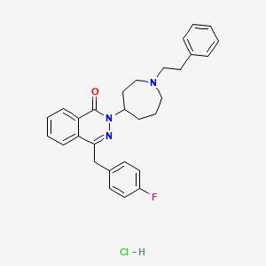 molecular formula C29H31ClFN3O B1663479 D18024 CAS No. 110406-33-2