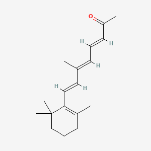 molecular formula C₁₈H₂₆O B1663481 beta-Apo-13-carotenone CAS No. 17974-57-1