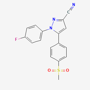 molecular formula C₁₇H₁₂FN₃O₂S B1663484 Cox2-IN-1 CAS No. 134729-13-8