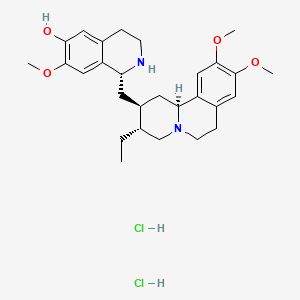 molecular formula C28H40Cl2N2O4 B1663495 Cephaeline Dihydrochloride CAS No. 5853-29-2