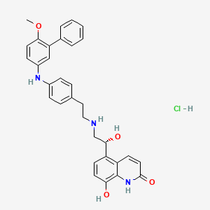 molecular formula C₃₂H₃₂ClN₃O₄ B1663498 TD-5471 hydrochloride CAS No. 530084-35-6