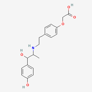 molecular formula C₁₉H₂₃NO₅ B1663500 KUL 7211 racemate CAS No. 911196-40-2