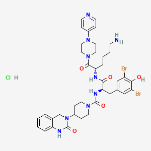 molecular formula C38H48Br2ClN9O5 B1663506 Olcegepant hydrochloride 