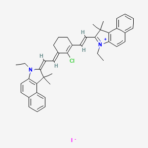 B1663508 Heptamethine cyanine dye-1 CAS No. 162411-29-2