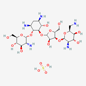 molecular formula C23H45N5O14 B1663516 Paromomycin CAS No. 1263-89-4