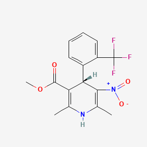 molecular formula C16H15F3N2O4 B1663520 S(-)-Bay k 8644 CAS No. 98625-26-4