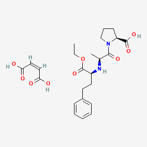 molecular formula C₂₄H₃₂N₂O₉ B1663524 Enalapril maleate CAS No. 76095-16-4