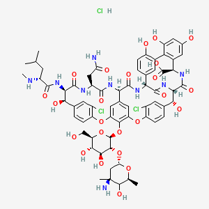 B1663526 Vancomycin hydrochloride CAS No. 1404-93-9