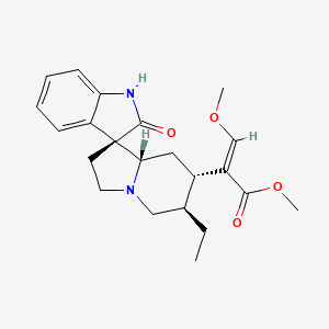 molecular formula C22H28N2O4 B1663542 Isorhynchophylline CAS No. 6859-01-4