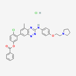 molecular formula C33H31Cl2N5O3 B1663545 TG 100801 Hydrochloride CAS No. 1018069-81-2