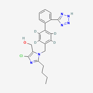 molecular formula C22H23ClN6O B1663550 Losartan-d4 CAS No. 1030937-27-9