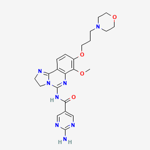 molecular formula C23H28N8O4 B1663552 Copanlisib CAS No. 1032568-63-0