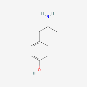 molecular formula C9H13NO B1663557 Hydroxyamfetamine CAS No. 103-86-6