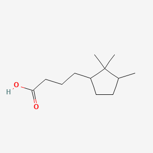 B1663558 4-(2,2,3-Trimethylcyclopentyl)butanoic acid CAS No. 957136-80-0