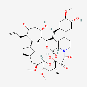molecular formula C₄₄H₆₉NO₁₂ B1663567 Tacrolimus CAS No. 104987-11-3