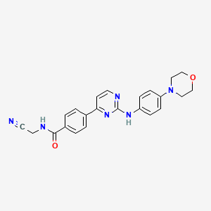 molecular formula C23H22N6O2 B1663569 Momelotinib CAS No. 1056634-68-4